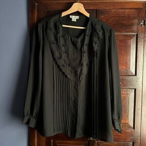 Vintage Goth Blouse